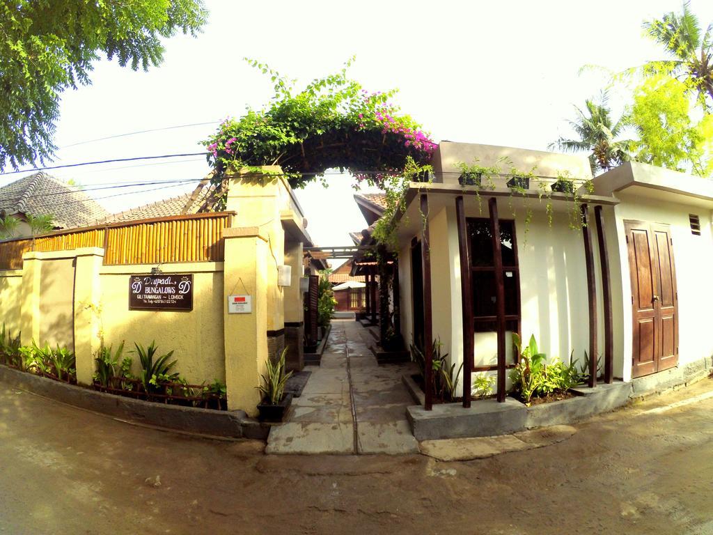 Drupadi Bungalows Gili Trawangan Zewnętrze zdjęcie